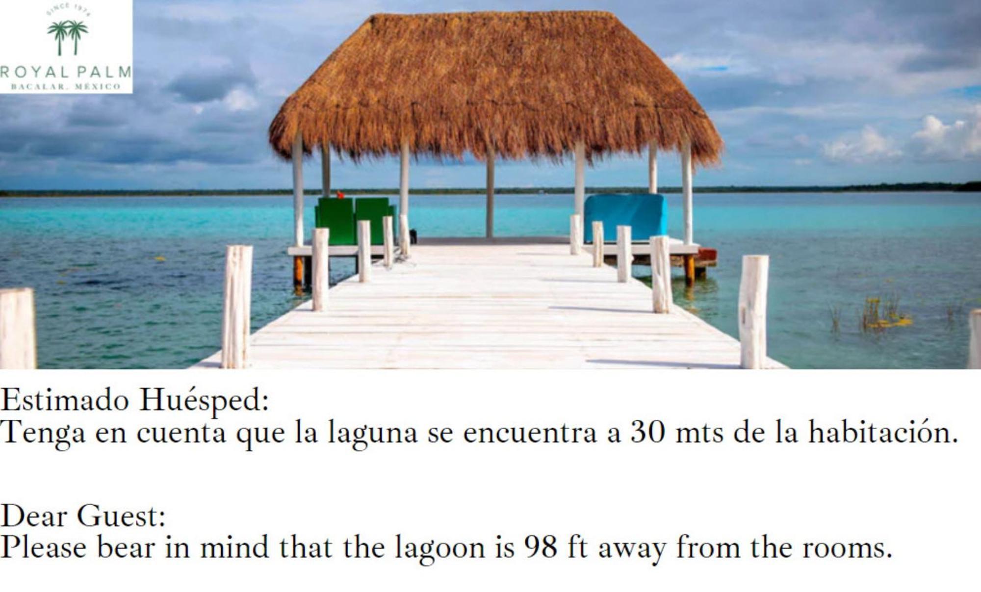 Royal Palm Bacalar Cabanas & Lagoon Club Pokoj fotografie